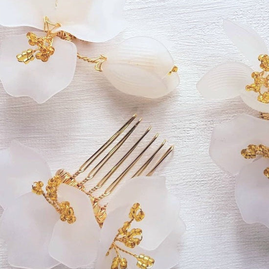 GLACIAL COURTE Set of 3 Haircombs