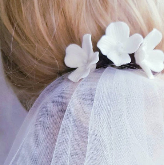 TROIS FLEURS Haircomb