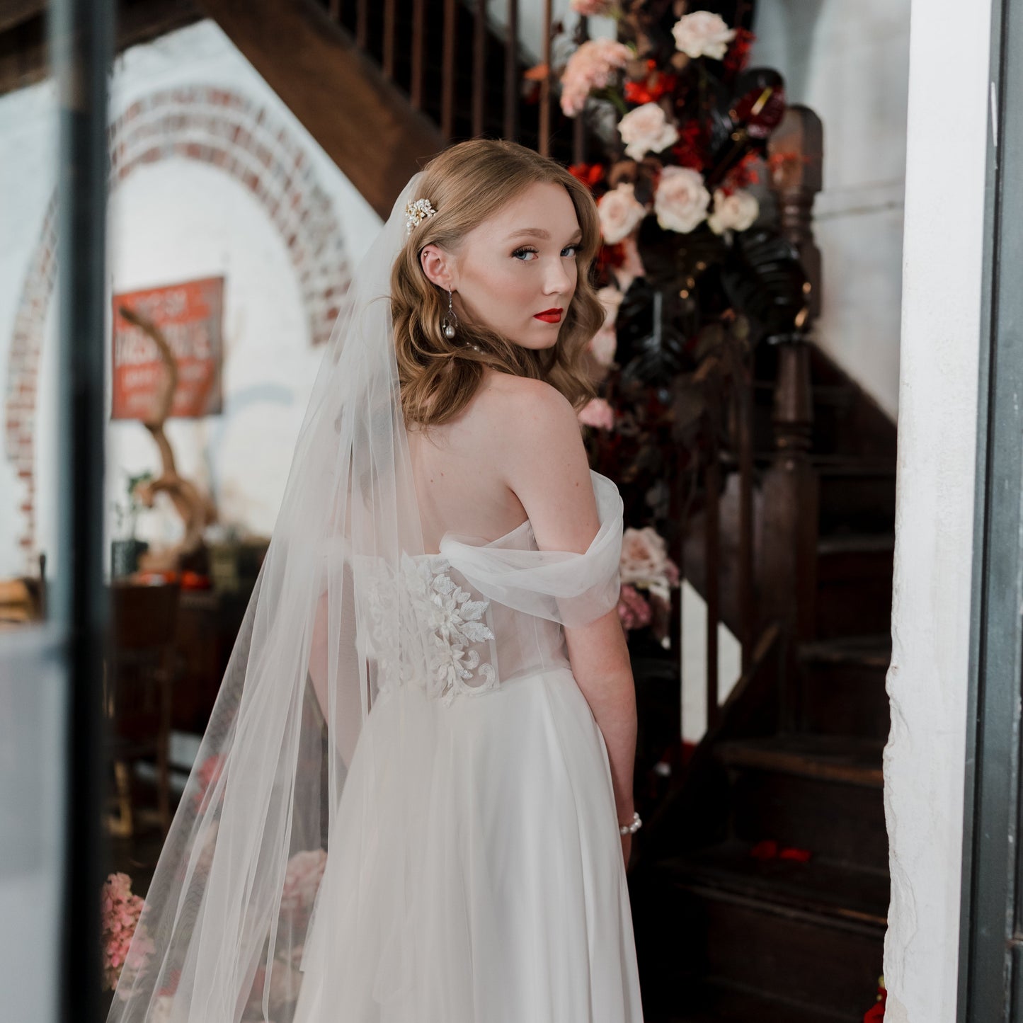 MARGUERITE Gold Haircomb