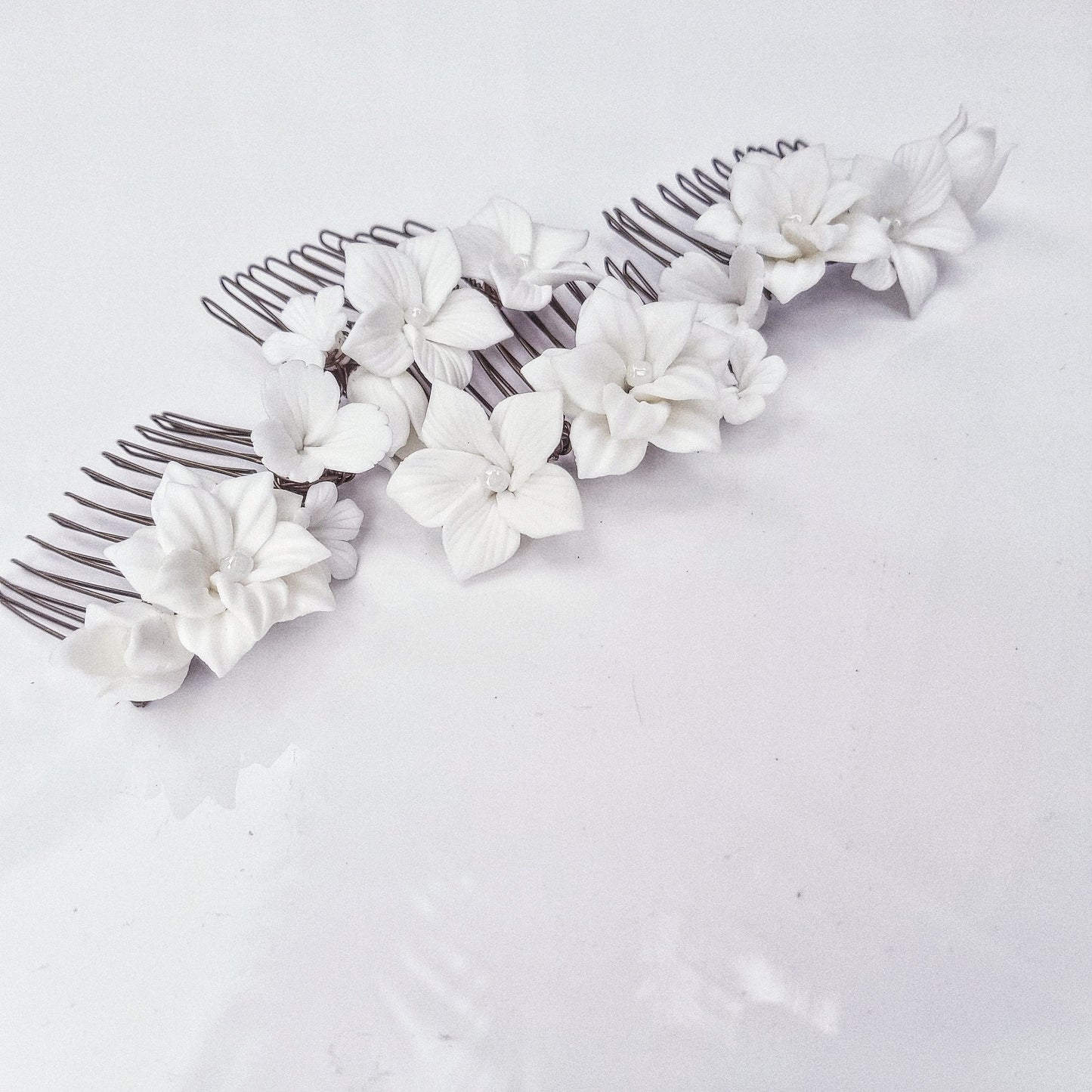 PORCELAINE Haircombs set of 4.