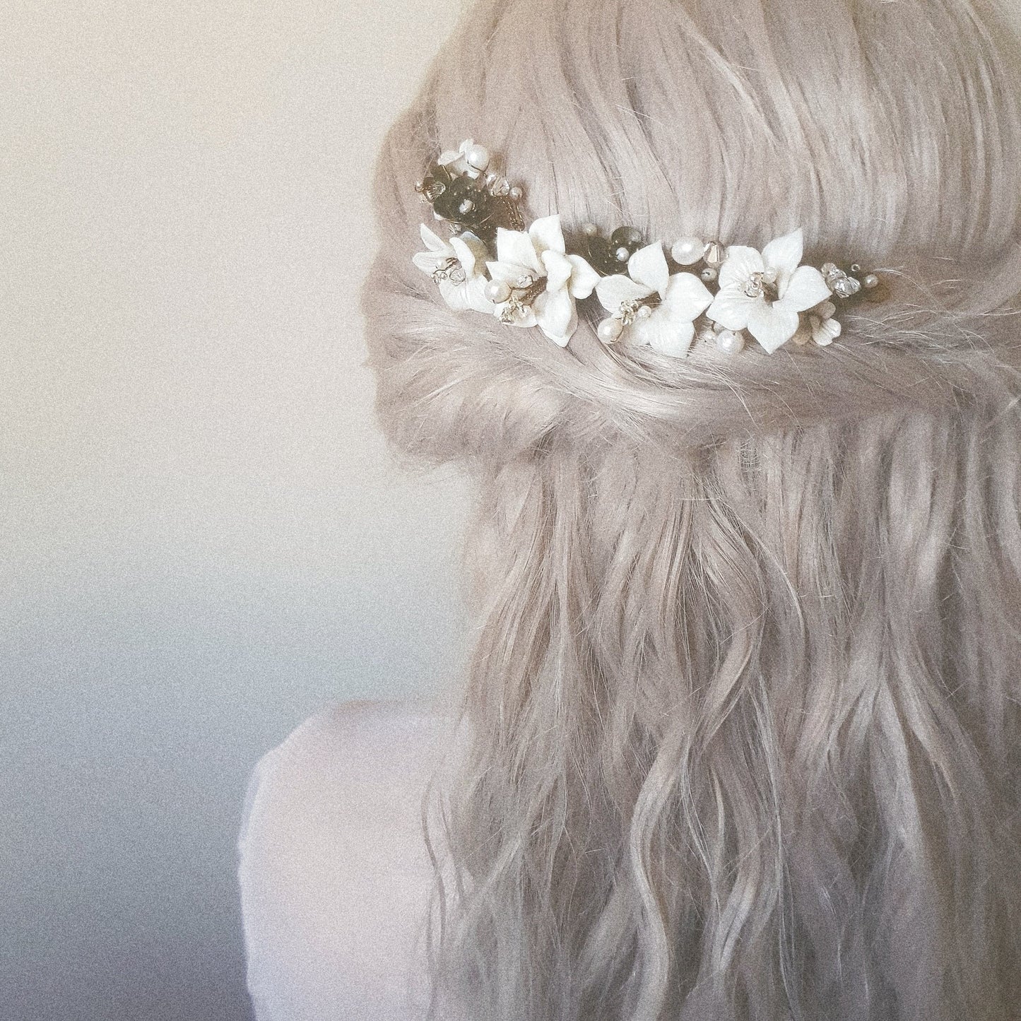 ANTIQUE VICTORIAN Headpiece.