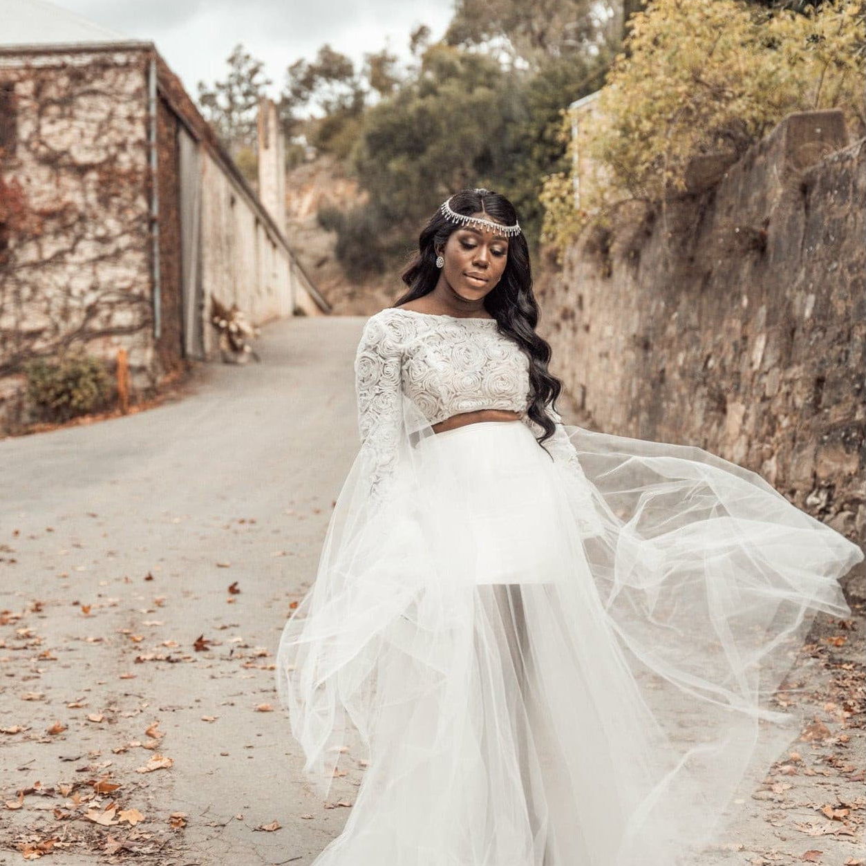 Old Hollywood Tassel Circlet.