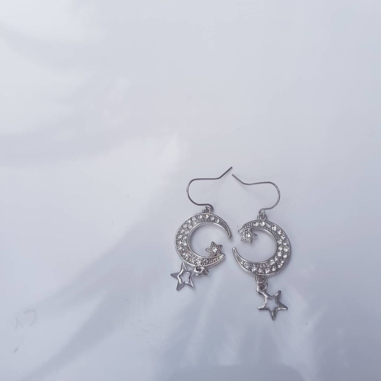 BoutiquebyBrendaLee SCINTILLEMENT Earrings Haircombs wedding handmade bridal drop ear statement jewelry Australia silver ear hooks french
