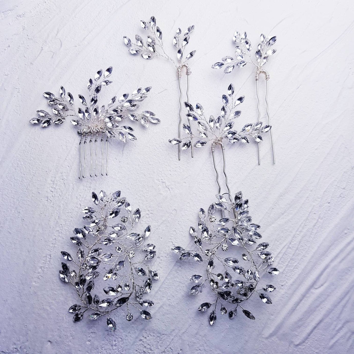 BoutiquebyBrendaLee SCINTILLAIT Hair comb Bridal hair clips classic wedding headpiece handmade Australia hairbling beaded headpiece haircomb