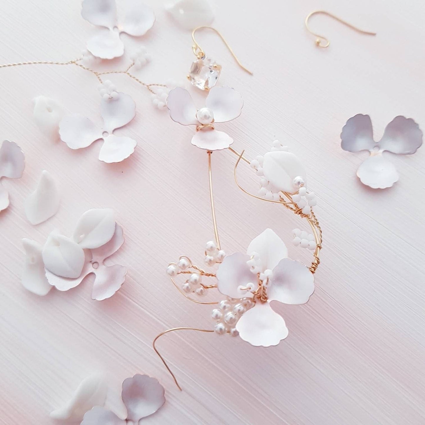 BoutiquebyBrendaLee PRINCESSE earrings Western Australia handmade accessories dainty jewelry Perth bridal weddings brides bridesmaids