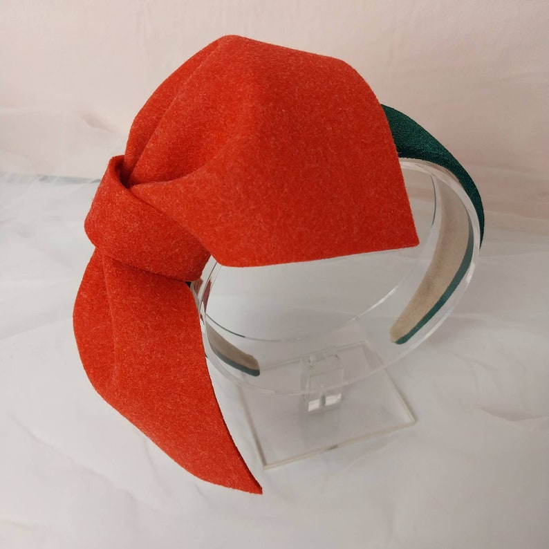 Red Bow Headband