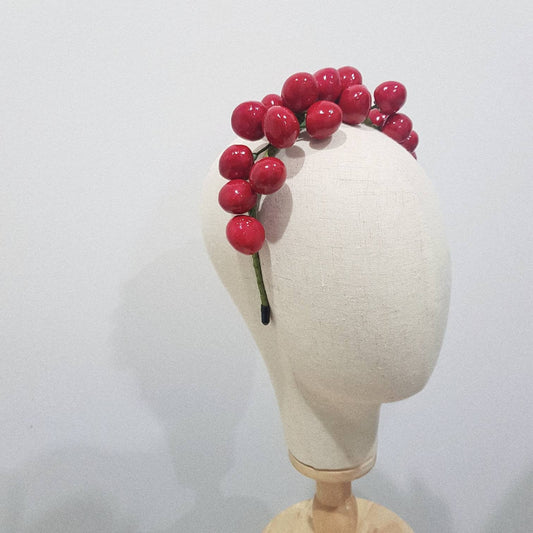 BoutiquebyBrendaLee Juicy Red Cherry Headband