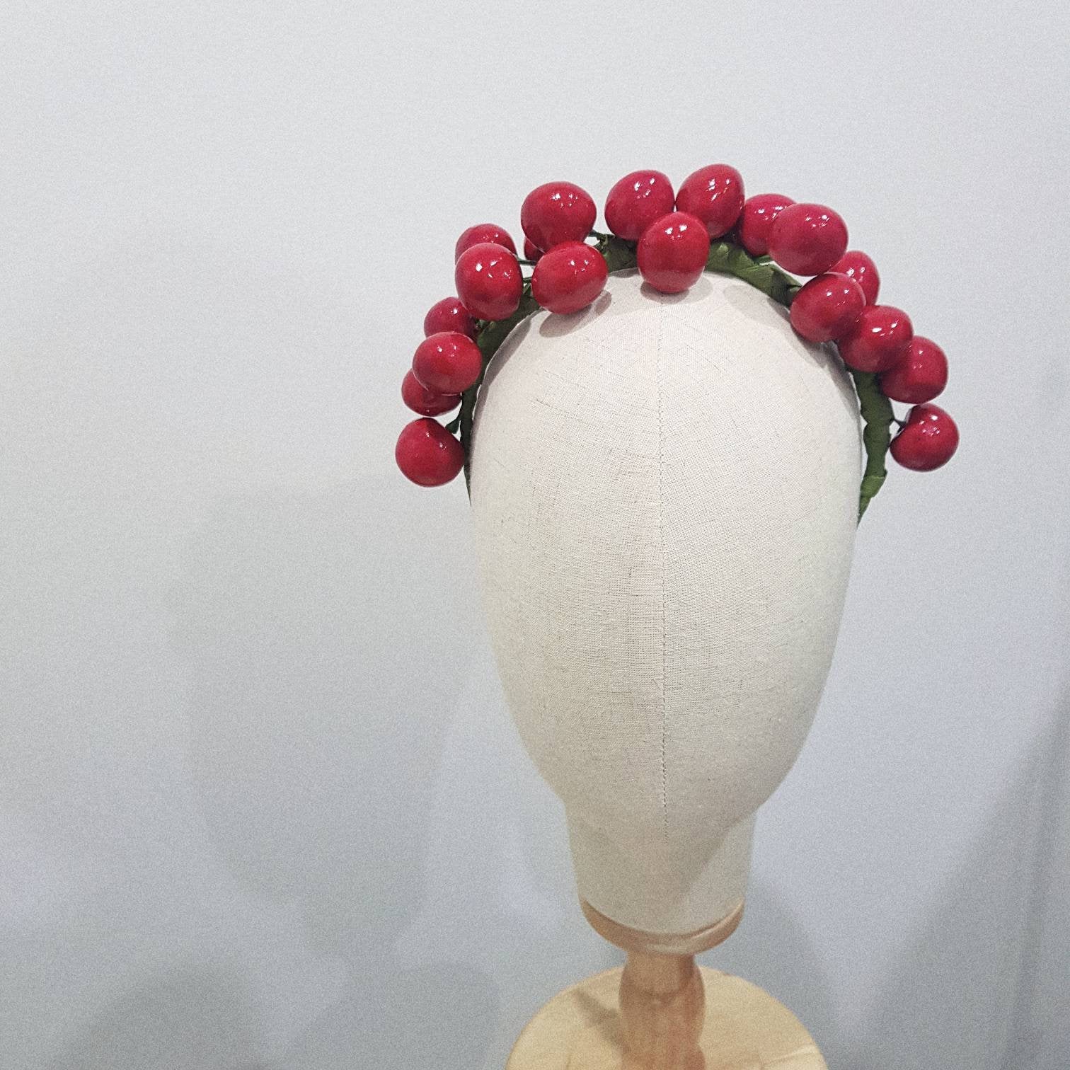 BoutiquebyBrendaLee Juicy Red Cherry Headband