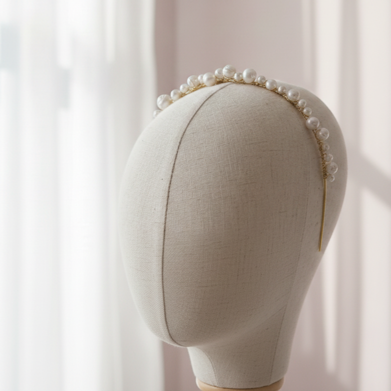 SIMPLICITY Pearl Headband