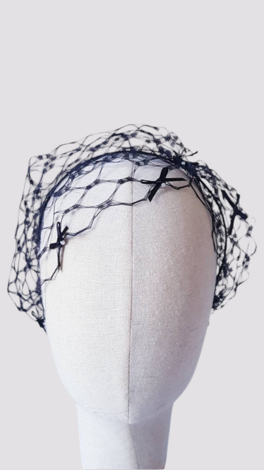 Noir Veil Headband