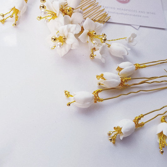 MUGUET U Pins Set of 5.