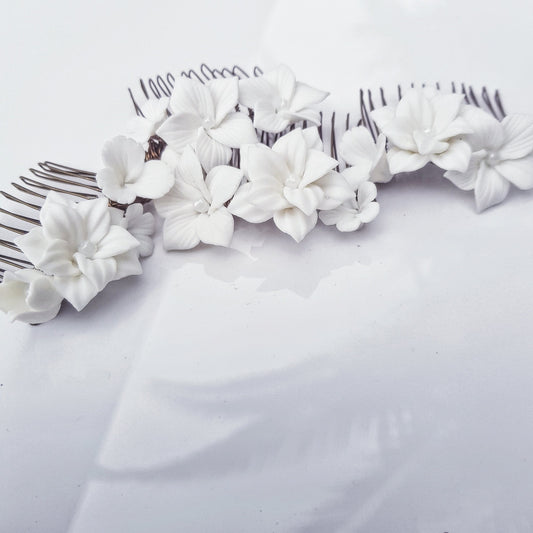 PORCELAINE Haircombs set of 4.