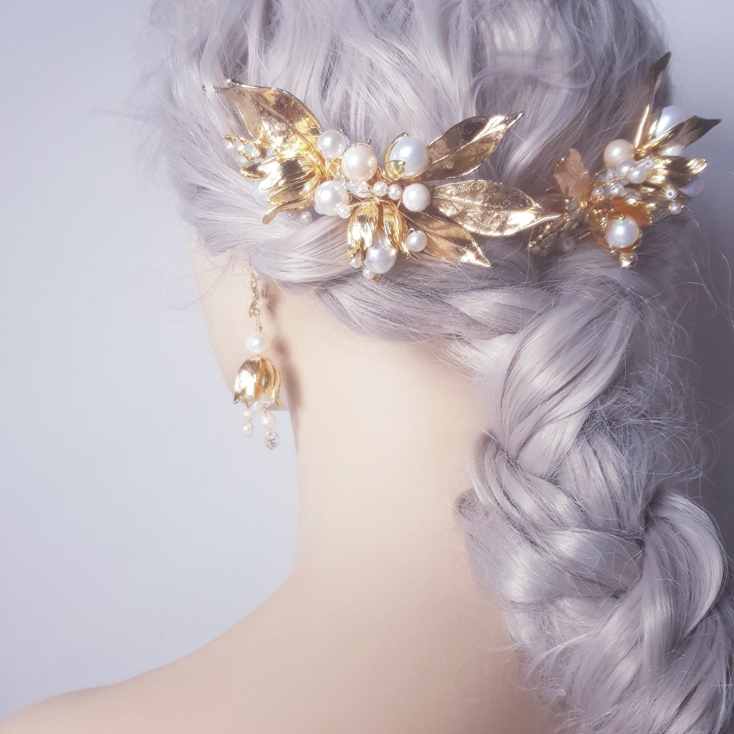 FEUILLE D'OR Haircomb.